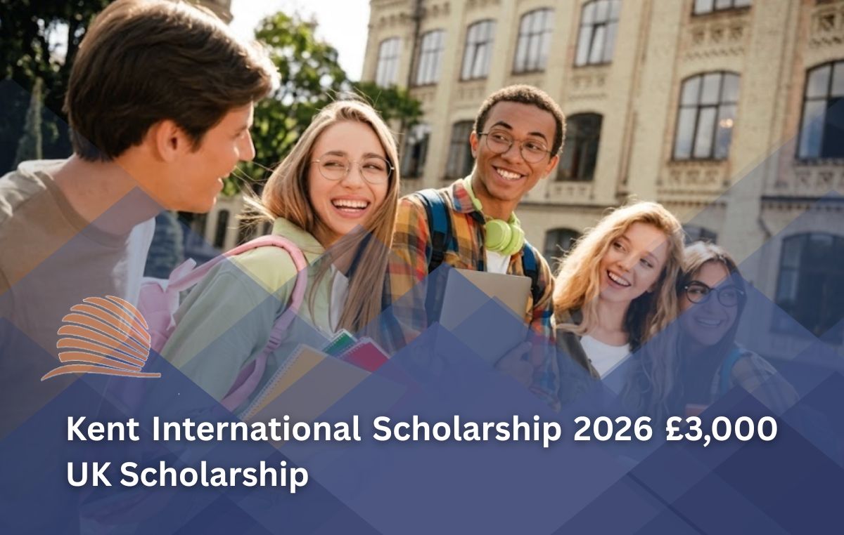 Kent International Scholarship 2026 in UK – £3,000 Award